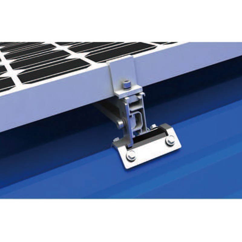 Color steel tile roof